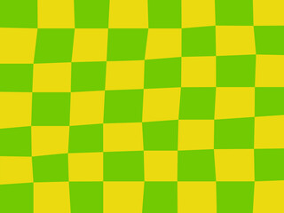 yellow and green squares free hand styles.