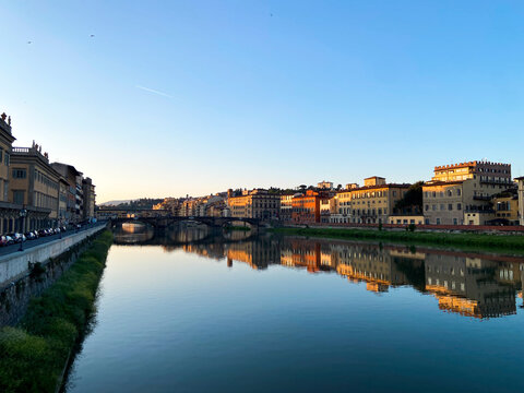 Firenze, Italy at sunrise