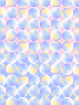Glowing metallic spheres in fluid motion. Dreamy and innovative.