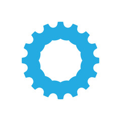 Gear Logo Template vector icon illustration design