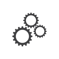 Gear Logo Template vector icon illustration design
