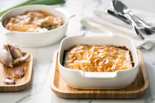 Vegan Mushroom and Leek Puff Pastry