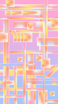 Abstract background illustrations of various lines and geometric shape