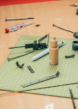 model maker parts and tools