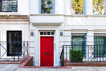 Red Door to Manhattan Home