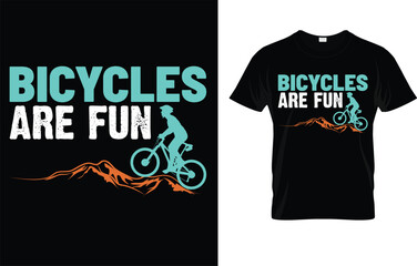 Funny Bicycles Are Fun T-Shirt