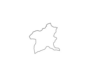 群馬県　地形地図