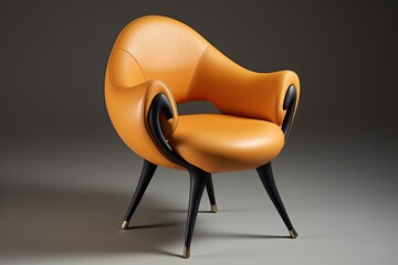 Single Chair with Synthetic Leather