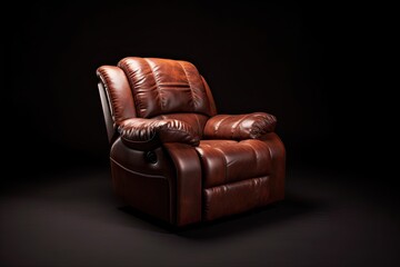Synthetic Leather Single Sofa Recliner