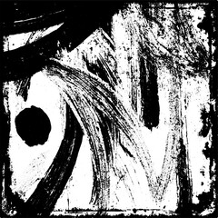 Grunge texture black and white abstract