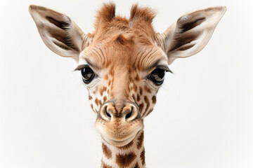 Obraz premium portrait of a giraffe,close up of a giraffe,close up of giraffe head