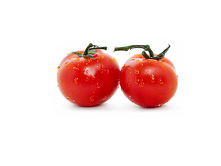 tomatoes isolated on white background