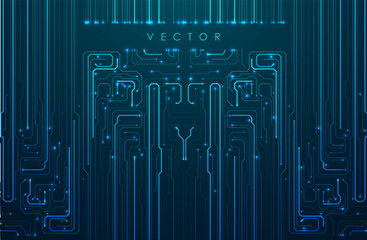 Abstract circuit board background.