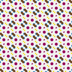 Seamless diagonal pattern. Repeat decorative design. Abstract texture for textile, fabric, wallpaper, wrapping paper.