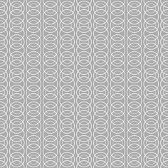 Seamless vector pattern. Modern stylish texture. Repeating geometric tiles with circles
