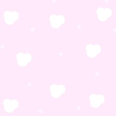 pink background with hearts