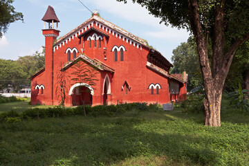 Fototapeta na wymiar St. Thomas Orthodox Syrian Church, Allahabad, Prayagraj, Uttar Pradesh, India