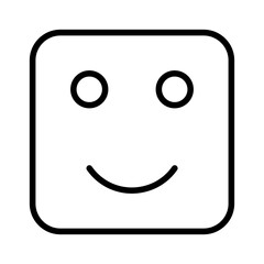 happy smile face icon