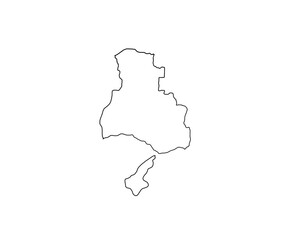 兵庫県　シンプル地形地図