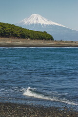 Mount Fuji from the sea side