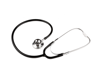 Stethoscope medical doctor equipment isolated