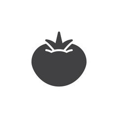 Tomato vegetable vector icon