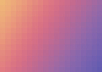 Abstract colorful gradient of mosaic for texture background and backdrop. Graphic design with square shapes grid concept. Gradient background.