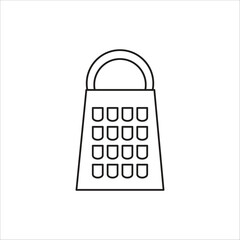 grater vector icon logo template