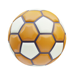 Fototapeta premium Football Father day 3D Illustration