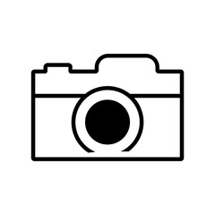 camera photography icon design vector