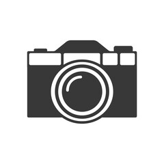 camera photography icon design vector