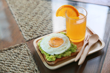 Breakfast get served in the morning in the restaurant or the cafe. Food and drink set made by chef and served with hot drink. Healthy food or junk food was select by people.