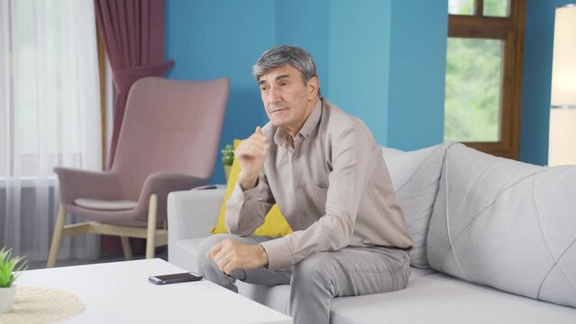 The pessimistic thoughtful old man.