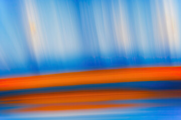 Blue orange blurred gradient abstract background, technology sense background,colorful background,background of stripes