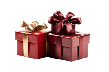 gift boxes, isolated on white background PNG