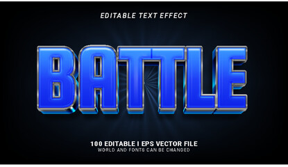 Obraz premium battle text effect