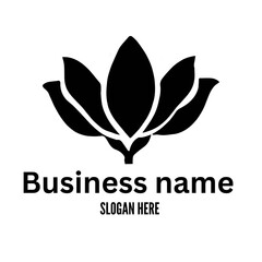Tulip flower logo 