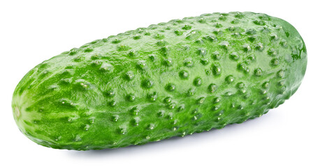Cucumber isolated on white background