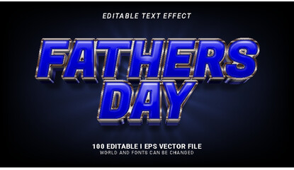 fathers day text effect