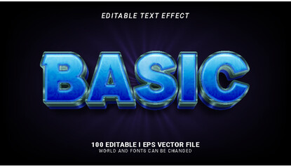 basic text effect