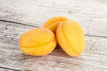 Ripe sweet juicy apricot heap