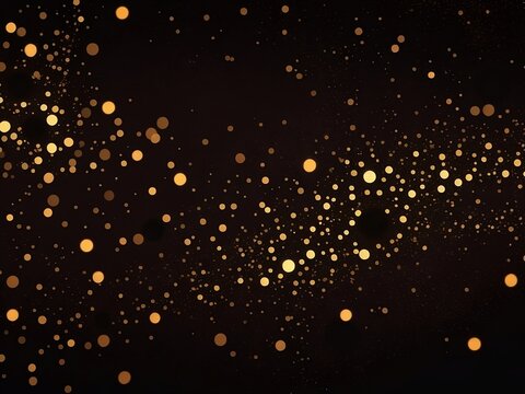 background with stars , particle,  ai generative image 