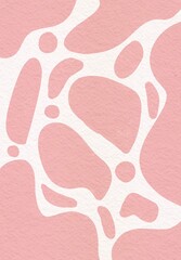 pink print texture milk cow pattern background