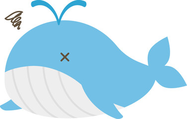 ゆるかわなクジラ　失敗