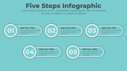 Business timeline infographic design elements