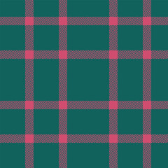 Background pattern check of vector textile fabric with a tartan texture plaid seamless.