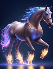 Obraz na płótnie Canvas Legendary horse 