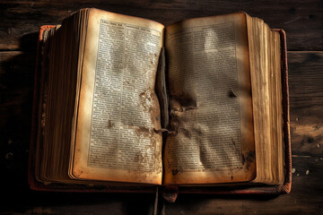 aged book