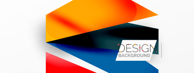 Background color abstract overlapping lines. Minimal composition vector illustration for wallpaper banner background or landing page