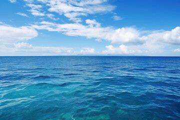 Fototapeta na wymiar a beautiful blue sea background
